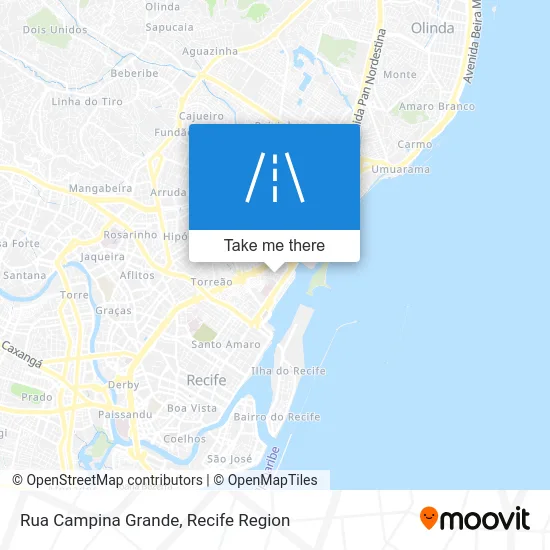 Rua Campina Grande map