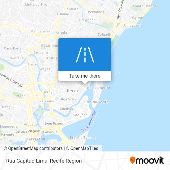 Rua Capitão Lima map