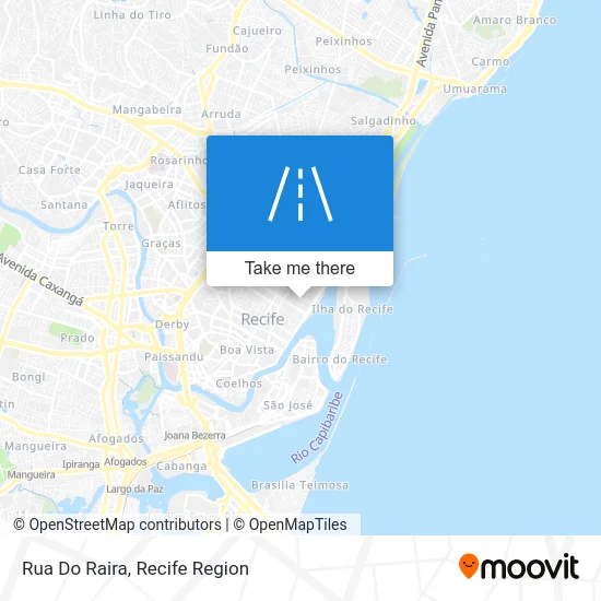 Rua Do Raira map