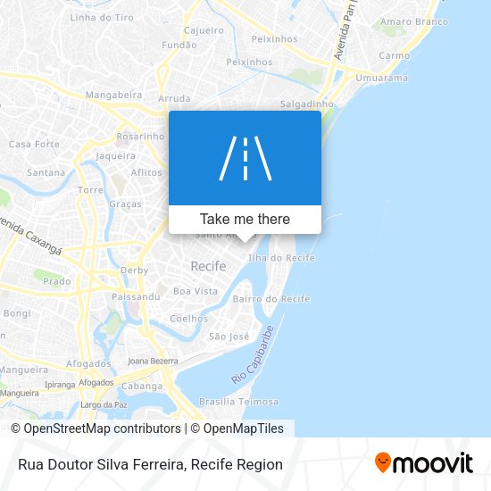 Rua Doutor Silva Ferreira map