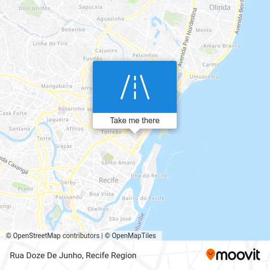 Rua Doze De Junho map