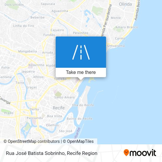 Rua José Batista Sobrinho map