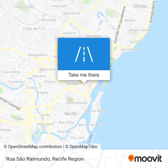 Rua São Raimundo map