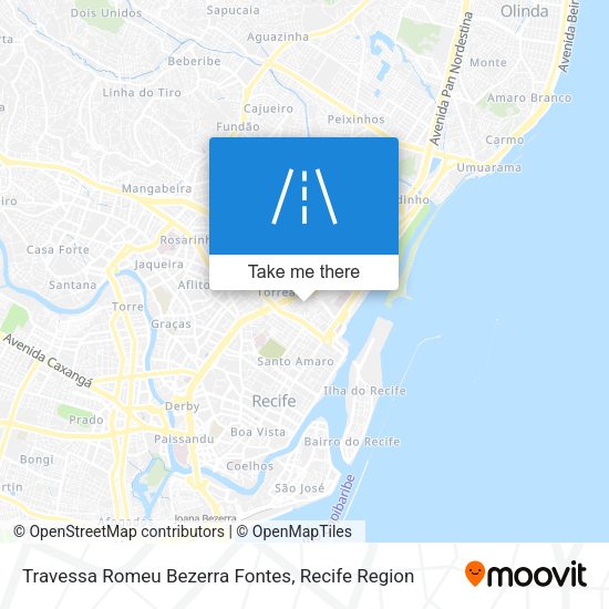 Travessa Romeu Bezerra Fontes map