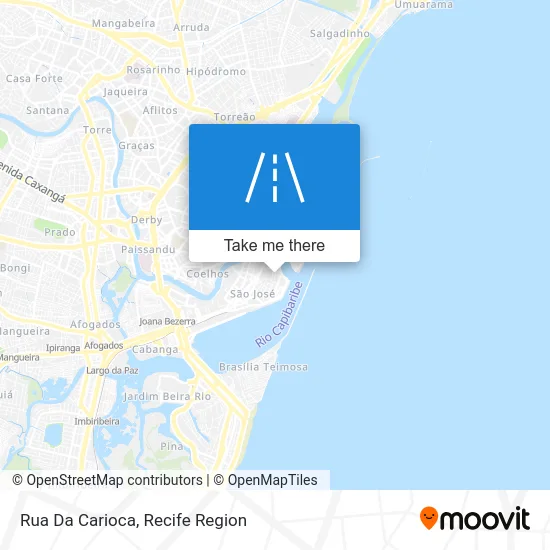 Rua Da Carioca map