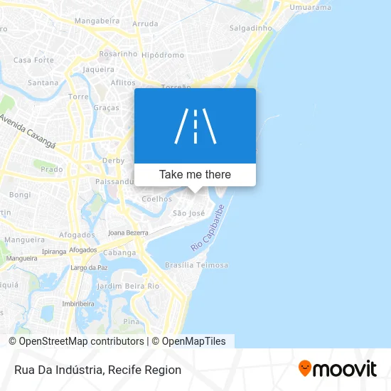 Rua Da Indústria map