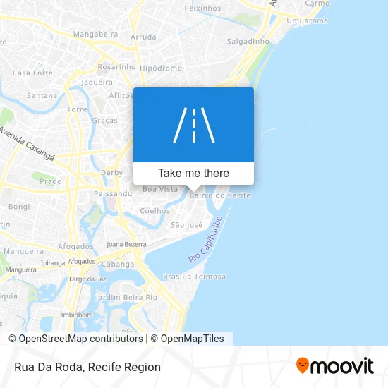 Rua Da Roda map