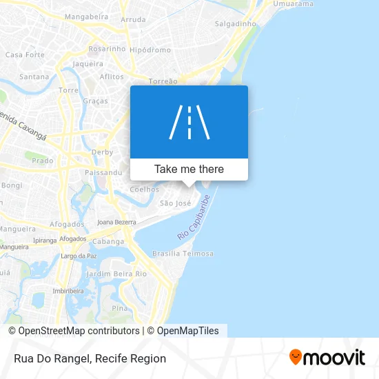 Rua Do Rangel map