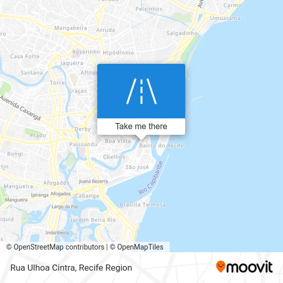 Rua Ulhoa Cintra map