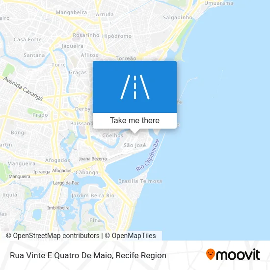 Rua Vinte E Quatro De Maio map