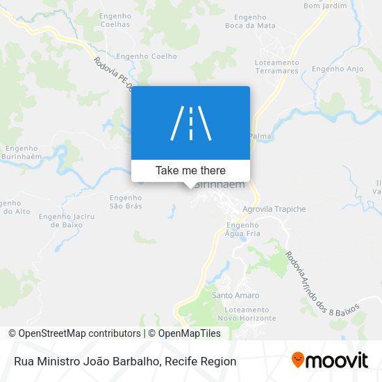 Rua Ministro João Barbalho map