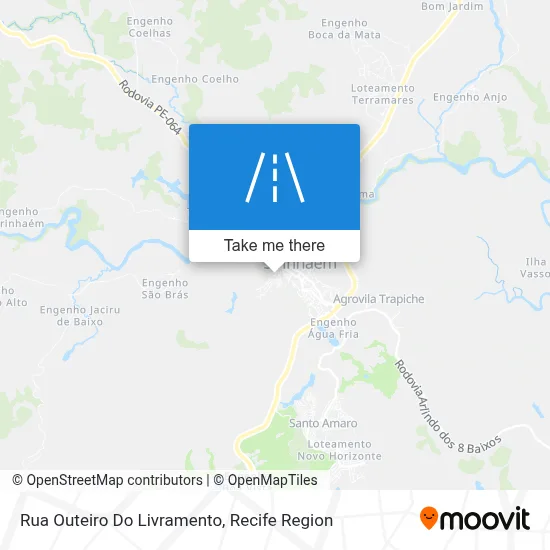 Rua Outeiro Do Livramento map