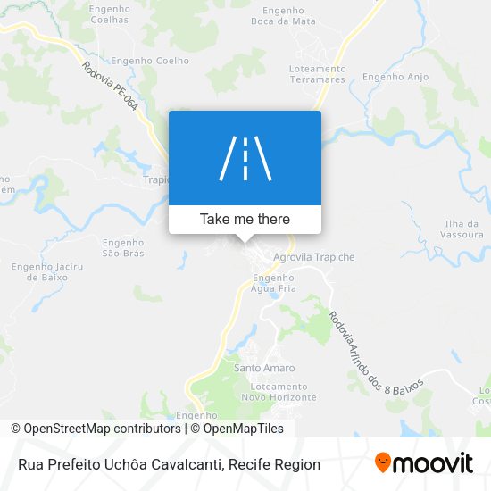 Rua Prefeito Uchôa Cavalcanti map