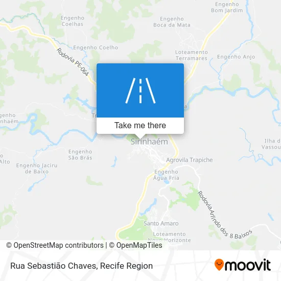 Rua Sebastião Chaves map