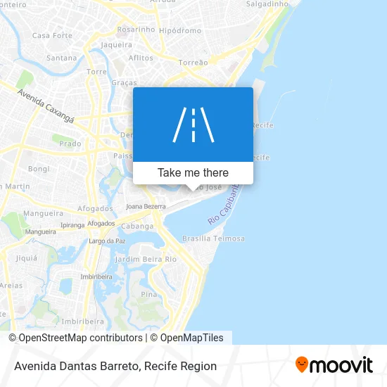 Avenida Dantas Barreto map