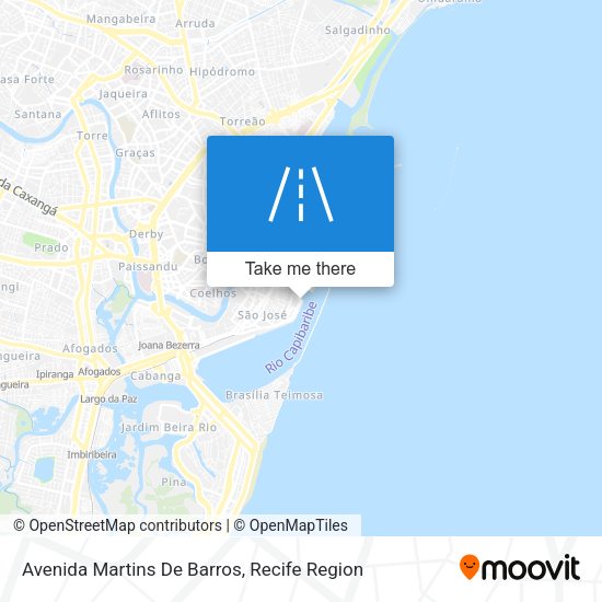 Avenida Martins De Barros map