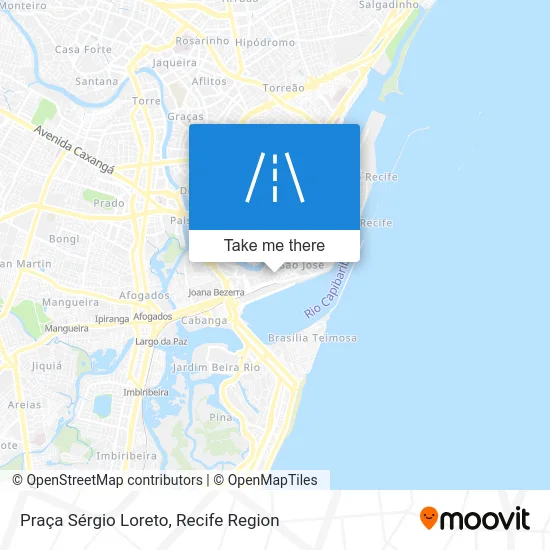 Praça Sérgio Loreto map