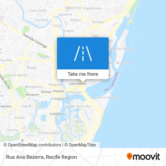 Rua Ana Bezerra map