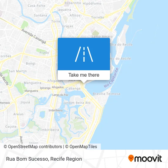 Rua Bom Sucesso map