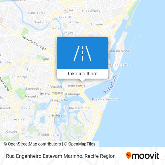 Rua Engenheiro Estevam Marinho map