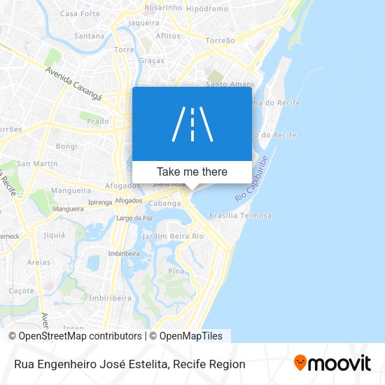 Rua Engenheiro José Estelita map