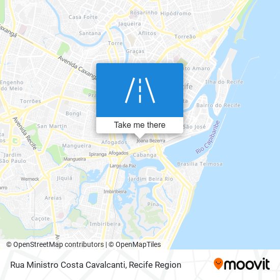 Rua Ministro Costa Cavalcanti map