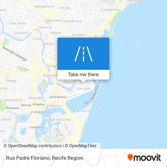 Rua Padre Floriano map