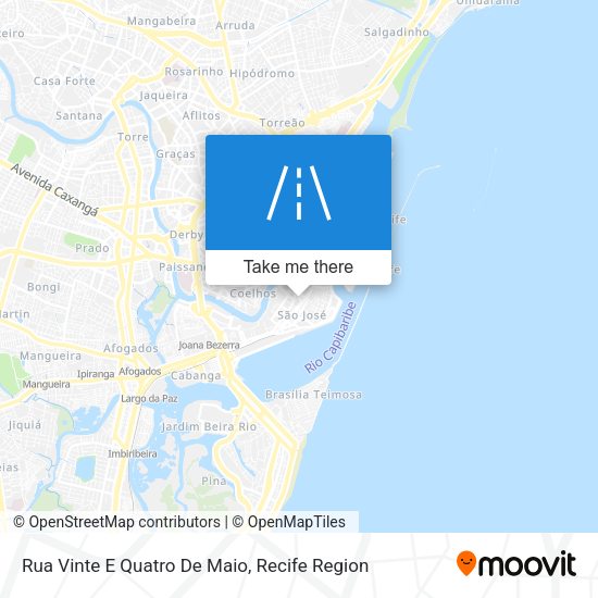 Rua Vinte E Quatro De Maio map