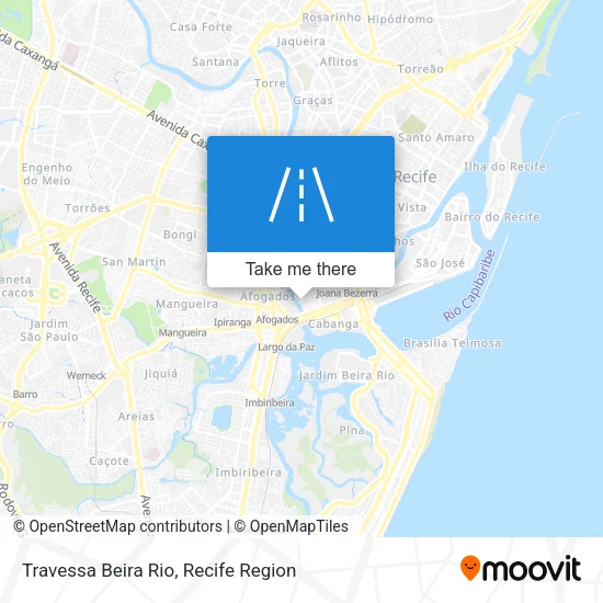 Travessa Beira Rio map