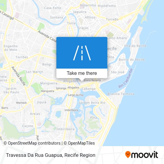 Travessa Da Rua Guapua map