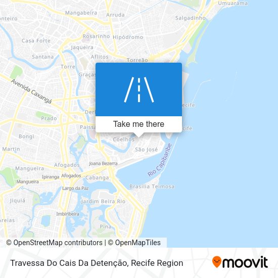 Travessa Do Cais Da Detenção map