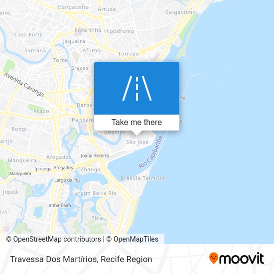 Travessa Dos Martírios map