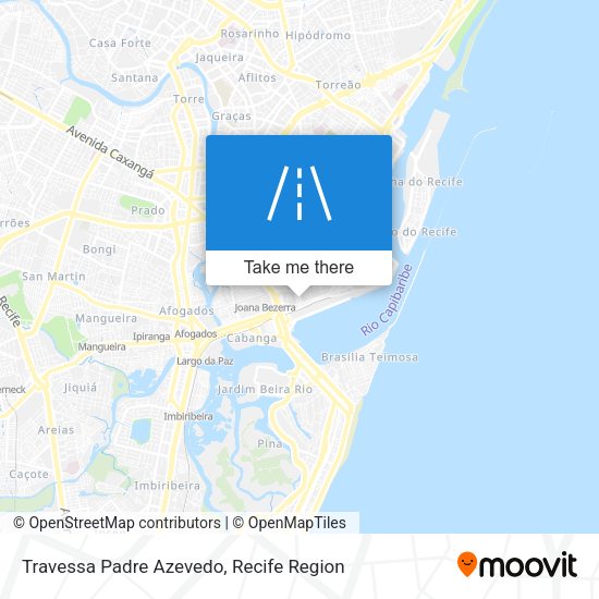 Travessa Padre Azevedo map