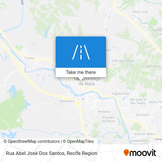 Rua Abel José Dos Santos map