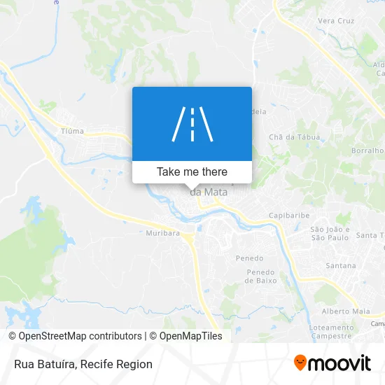 Rua Batuíra map