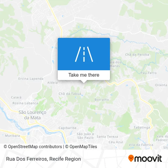 Rua Dos Ferreiros map
