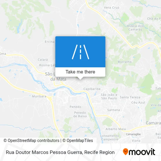 Rua Doutor Marcos Pessoa Guerra map