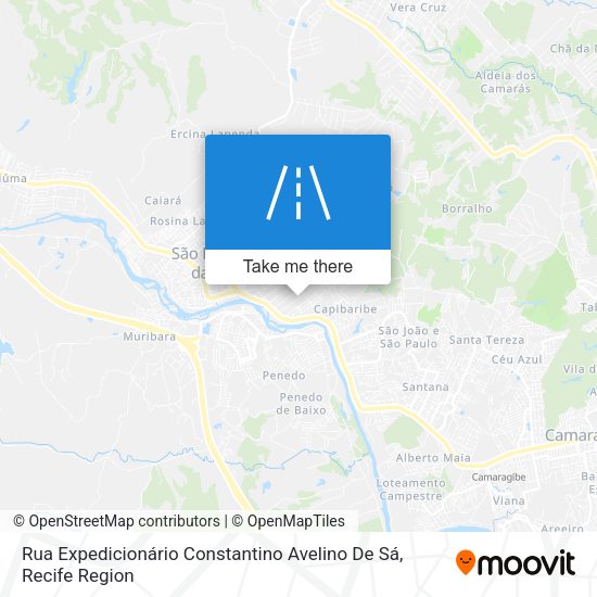 Rua Expedicionário Constantino Avelino De Sá map