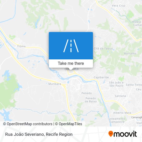 Rua João Severiano map