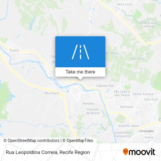 Rua Leopoldina Correia map