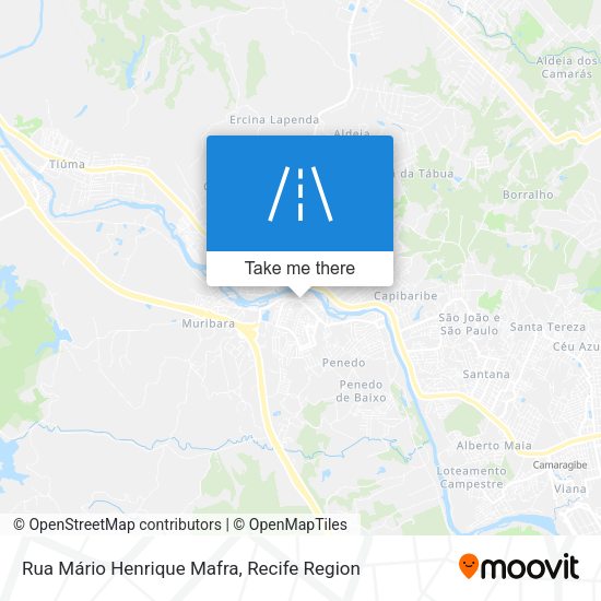 Rua Mário Henrique Mafra map