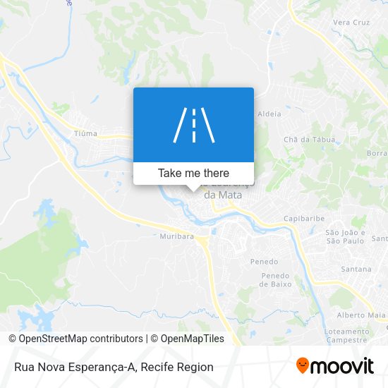 Rua Nova Esperança-A map