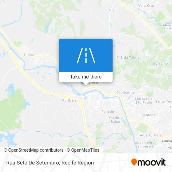 Rua Sete De Setembro map