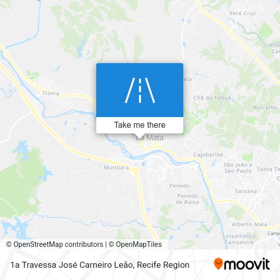 1a Travessa José Carneiro Leão map