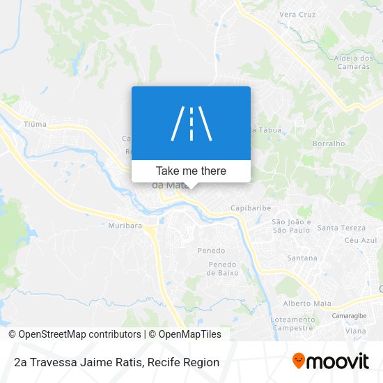 2a Travessa Jaime Ratis map
