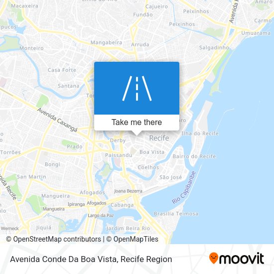 Avenida Conde Da Boa Vista map