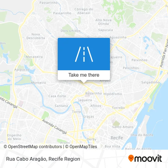 Rua Cabo Aragão map