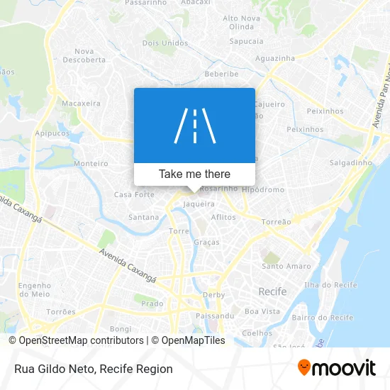Rua Gildo Neto map
