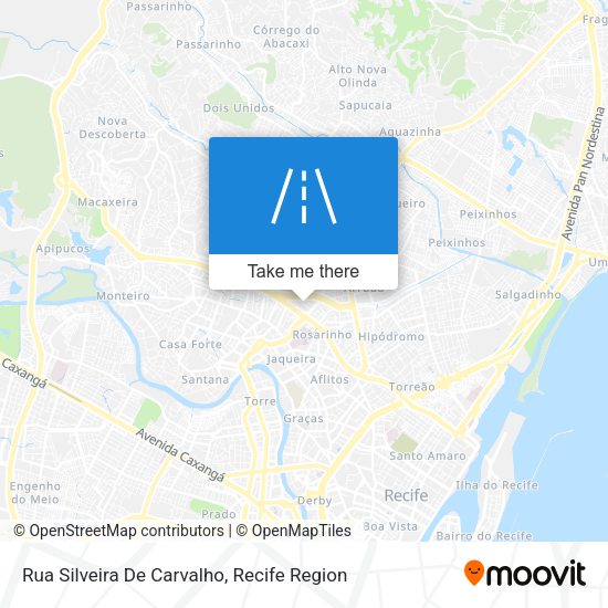 Rua Silveira De Carvalho map