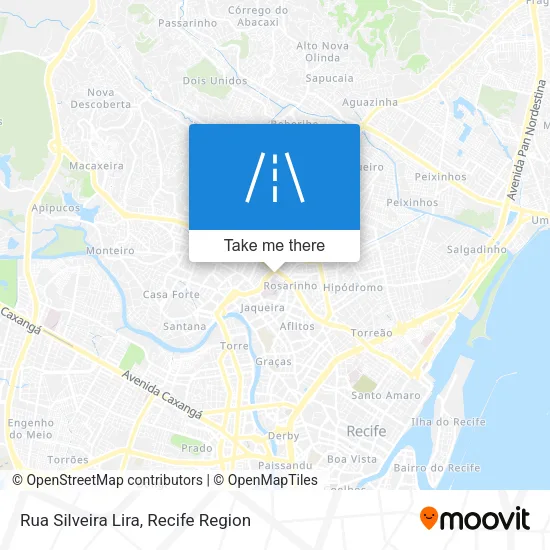 Rua Silveira Lira map